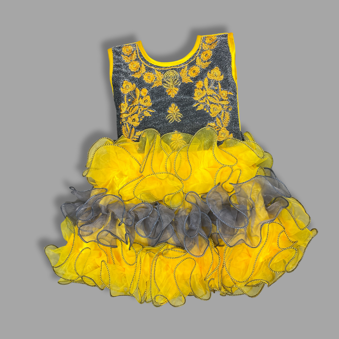 Elegant Girls' Party Dress