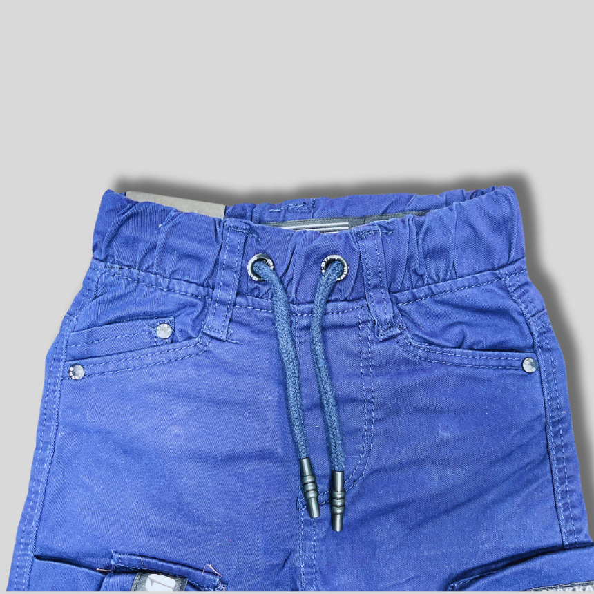 Boys' Royal Blue Cargo Jogger Pants