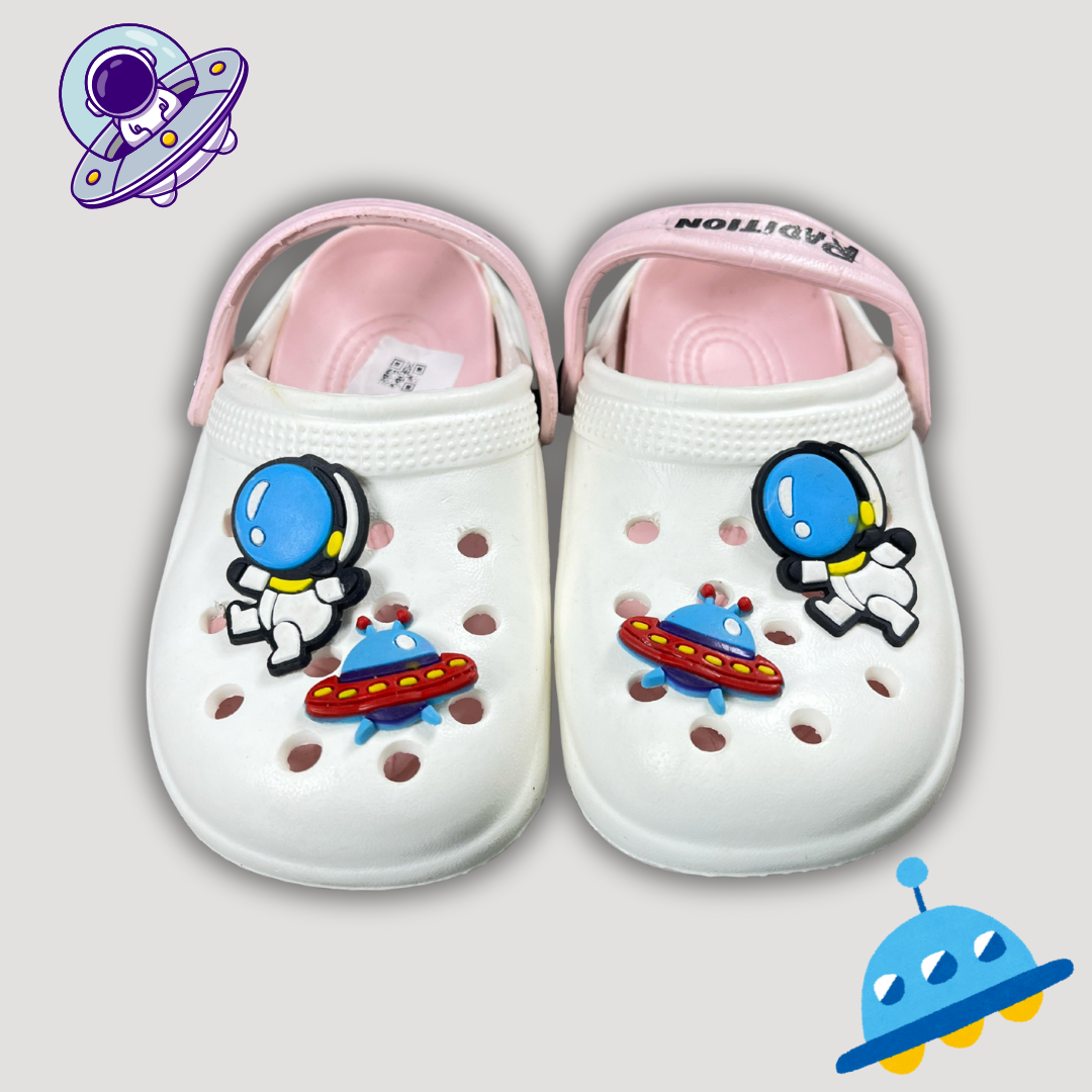 Kids’ Space-Themed Clogs