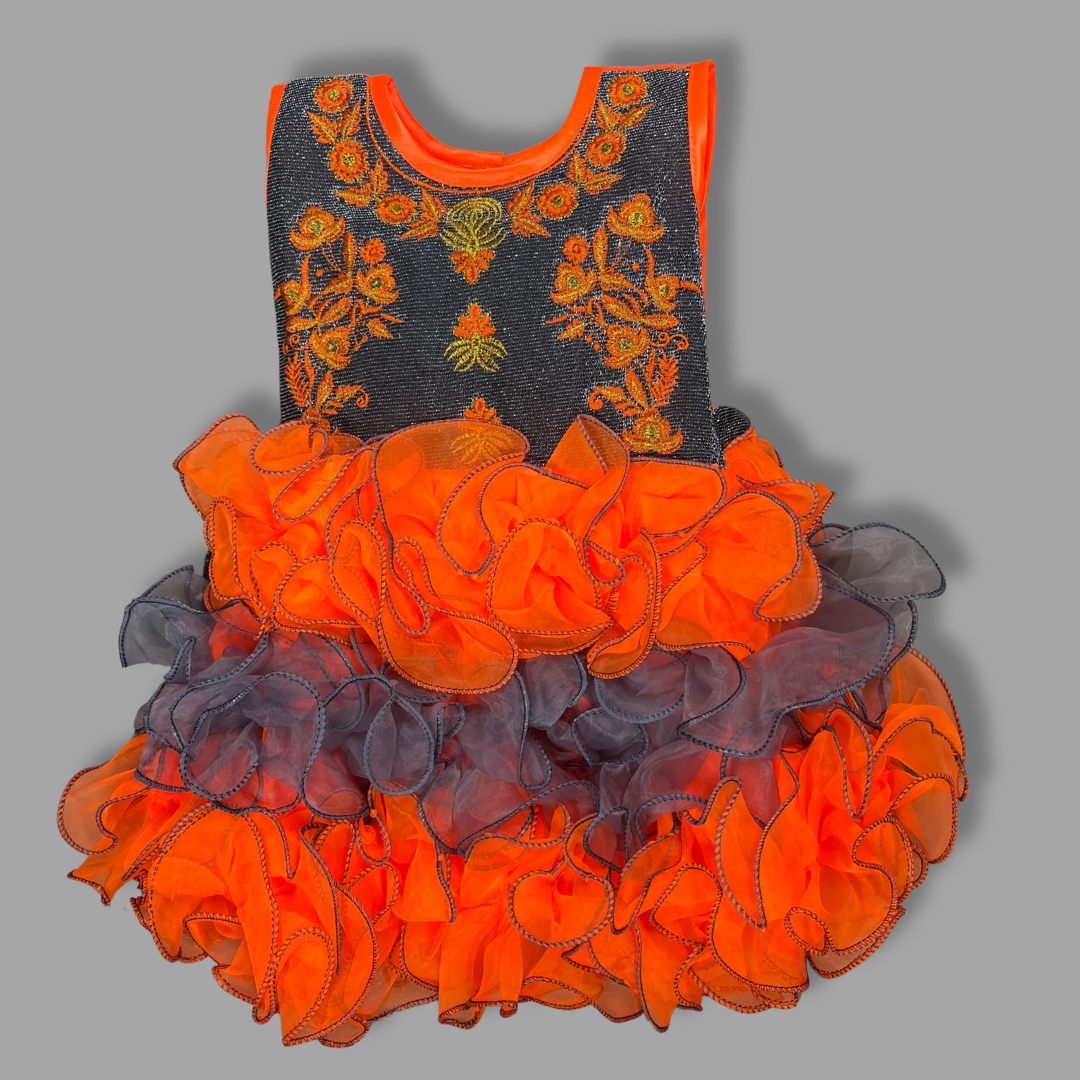 Elegant Girls' Party Dress