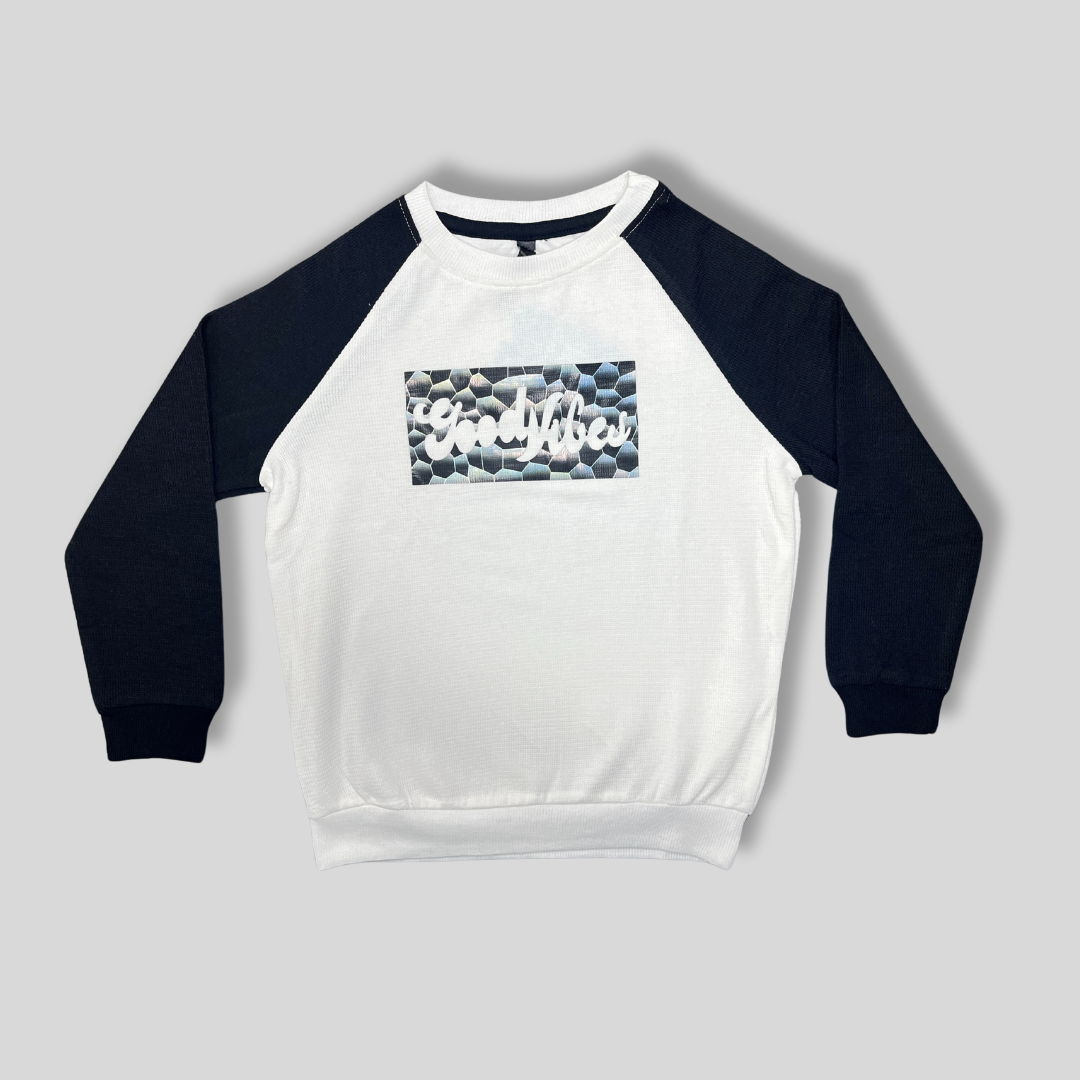 Good Vibes Raglan Sweatshirt – Kids' Casual Wear