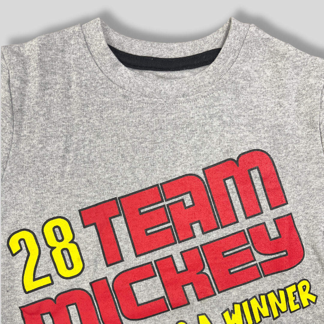 Kids' Team Mickey Sweatshirt – Grey