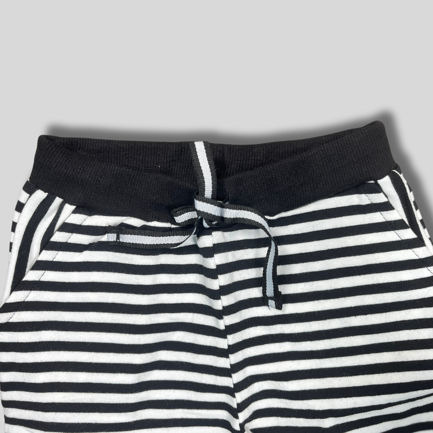 Kids' "Fearless" Striped Sweatshirt & Jogger Set – 2-Piece Outfit