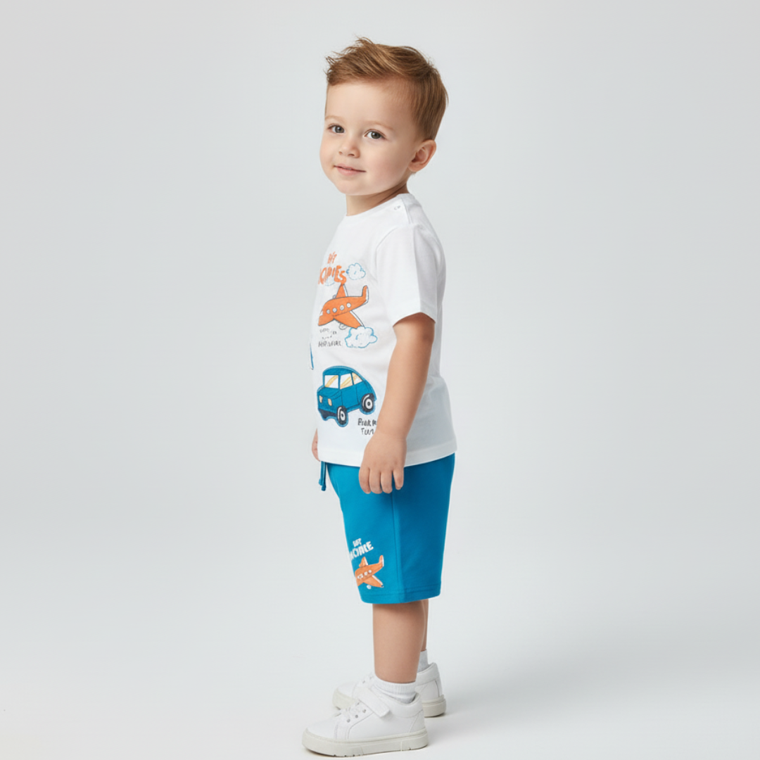 Best Machines Boys’ T-Shirt & Shorts Set