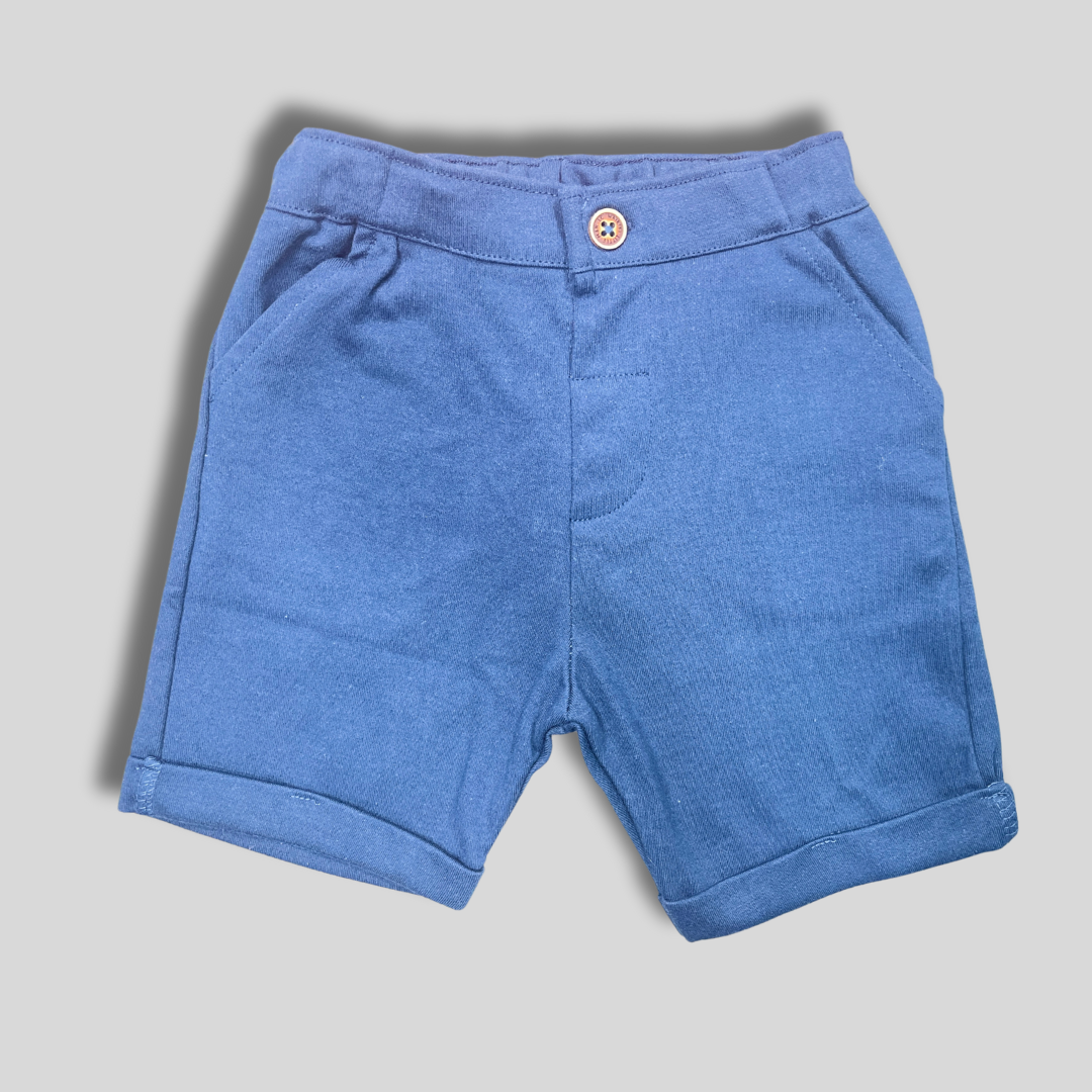 Boys’ Striped Polo T-Shirt & Shorts Set