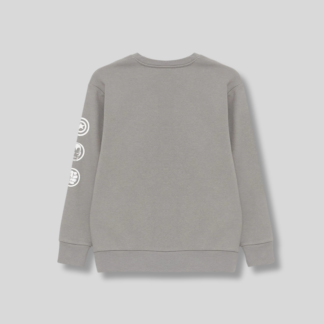 Kids' Marvel Team-Up Sweatshirt – Grey