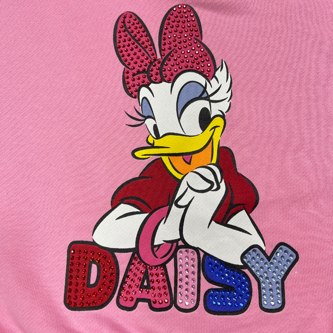 Girls' Daisy Duck Sweatshirt – Pink | Cute & Cozy