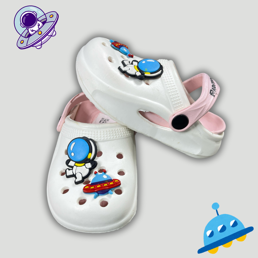 Kids’ Space-Themed Clogs