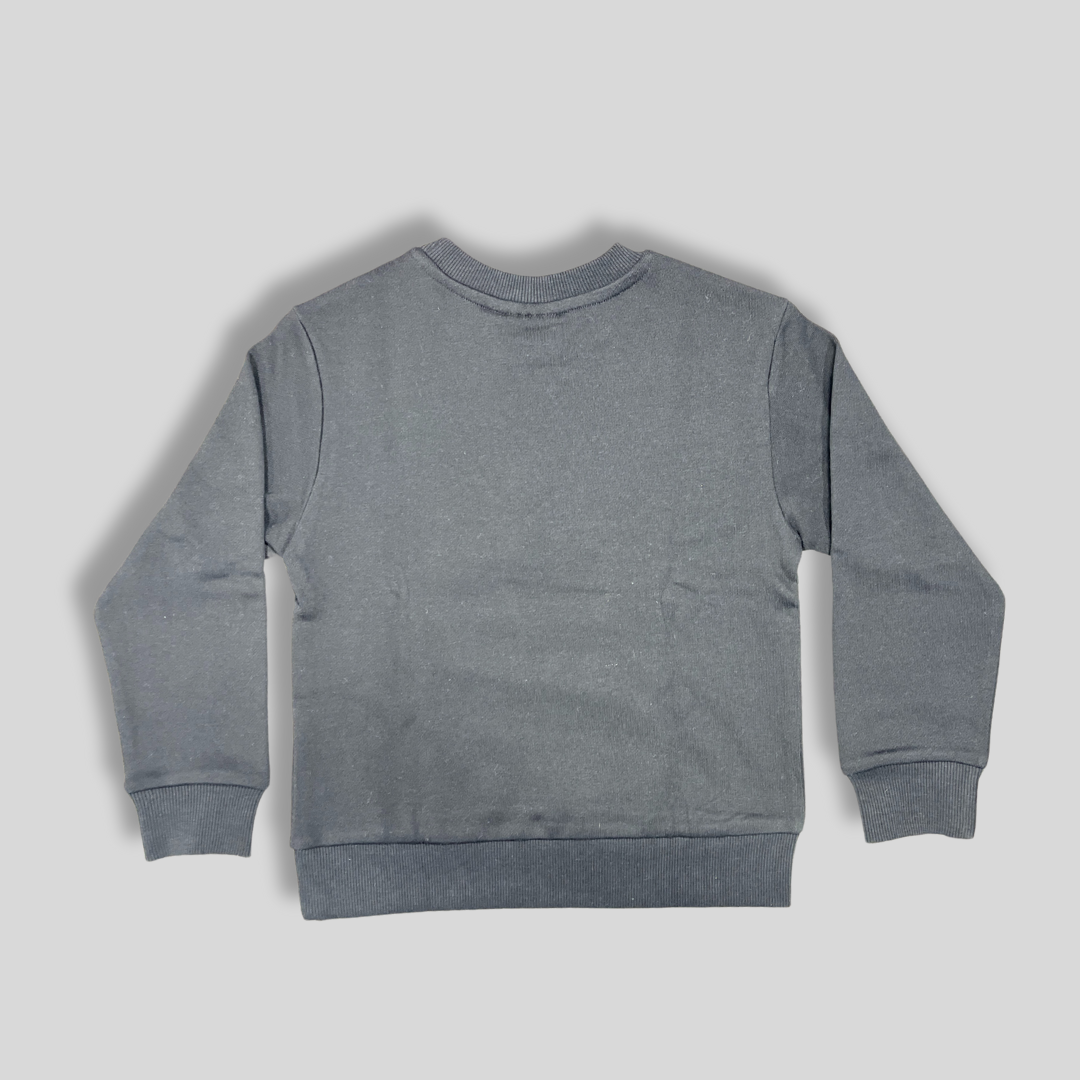 Kids' Team Mickey Sweatshirt – Black | Comfortable & Stylish
