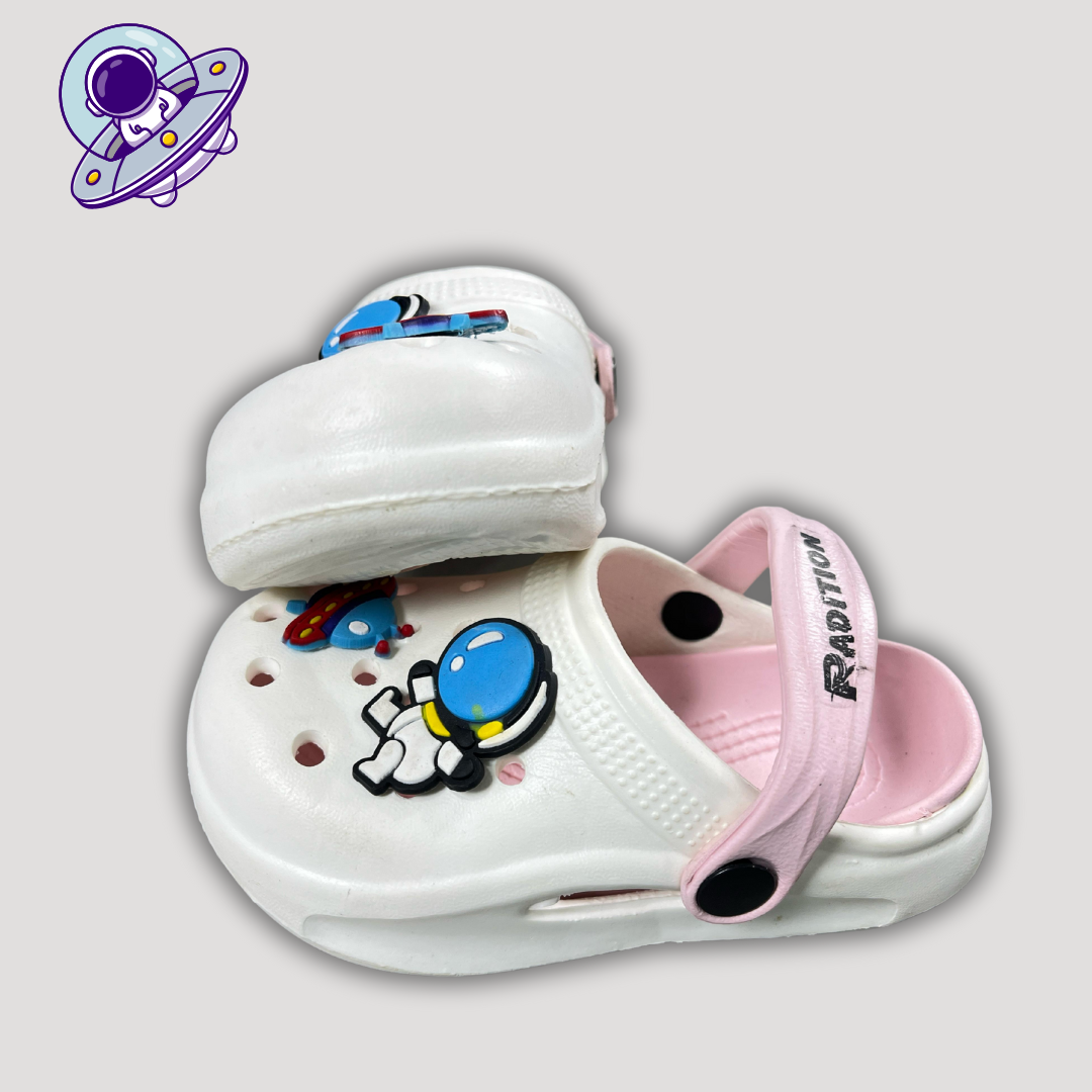 Kids’ Space-Themed Clogs