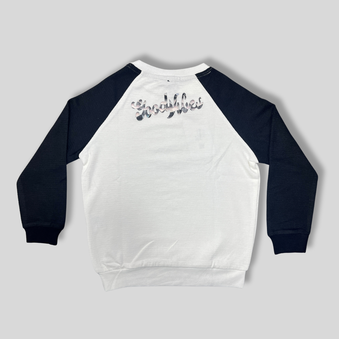 Good Vibes Raglan Sweatshirt – Kids' Casual Wear