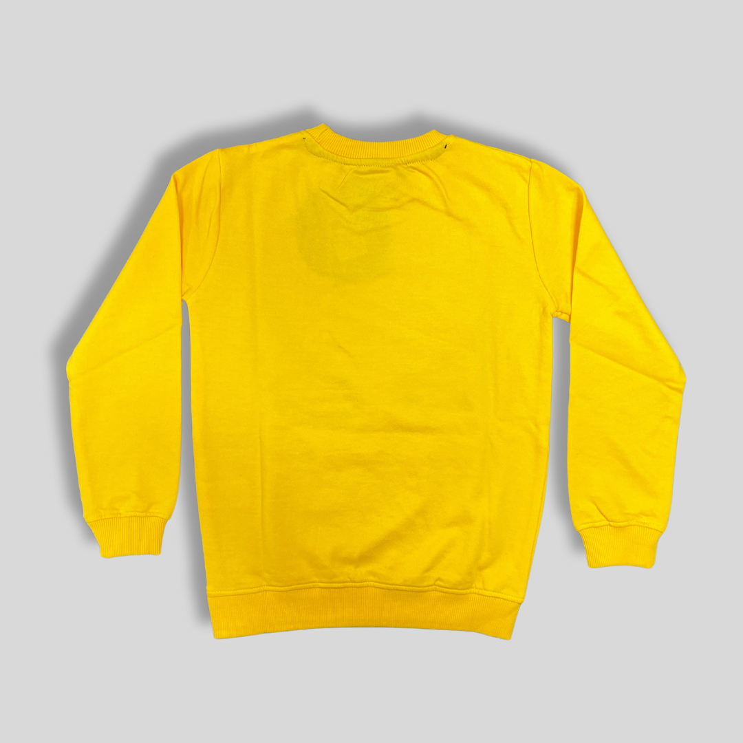 Kids' Spider Power Sweatshirt - Yellow