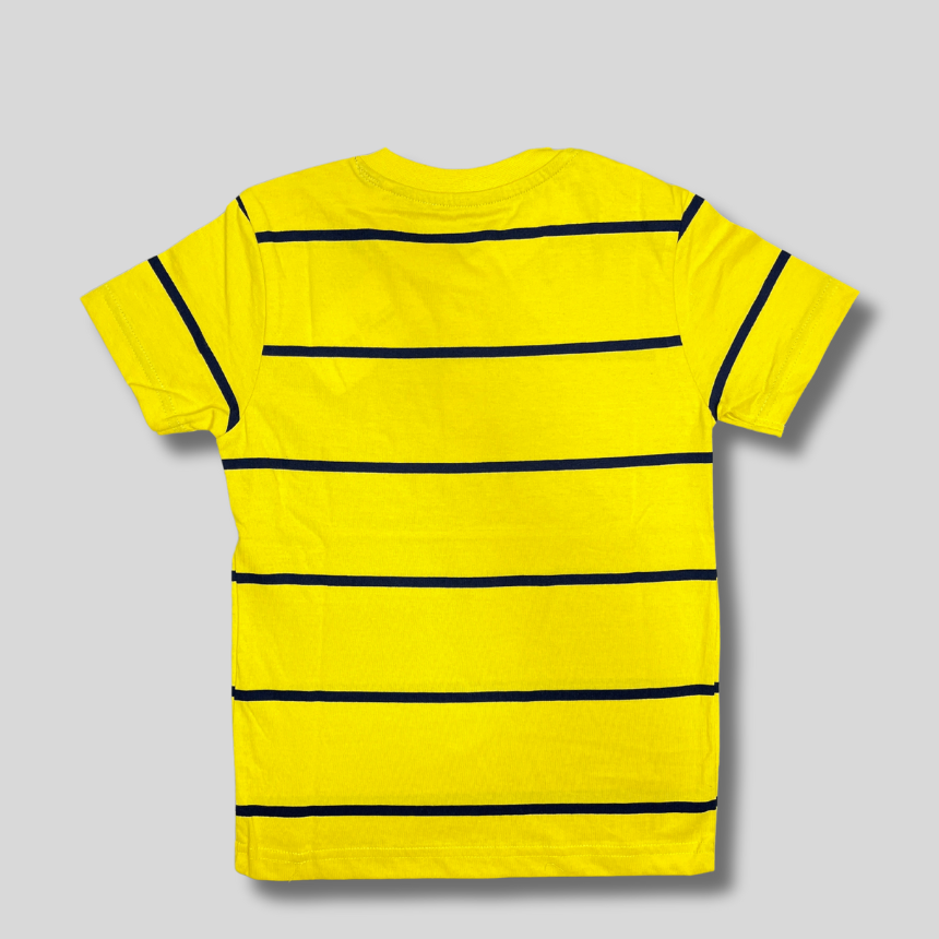 Boys' Yellow Striped T-Shirt – NYC Team Spirit