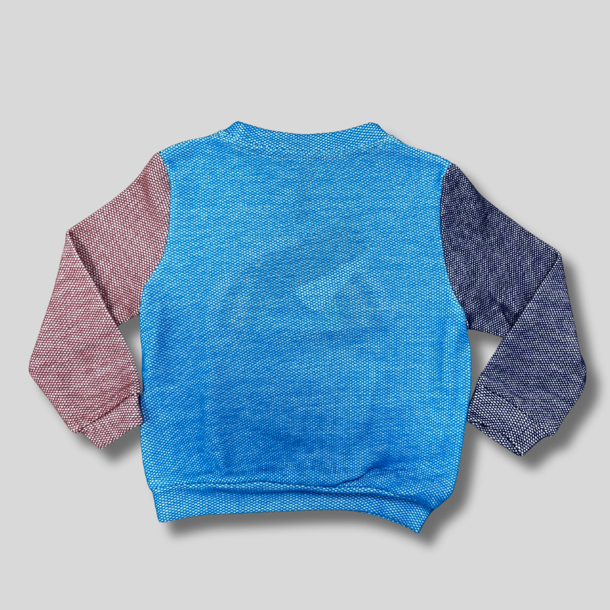 Kids' "Colourful Life" Rainbow Sweatshirt &Jogger Set – 2-Piece Outfit