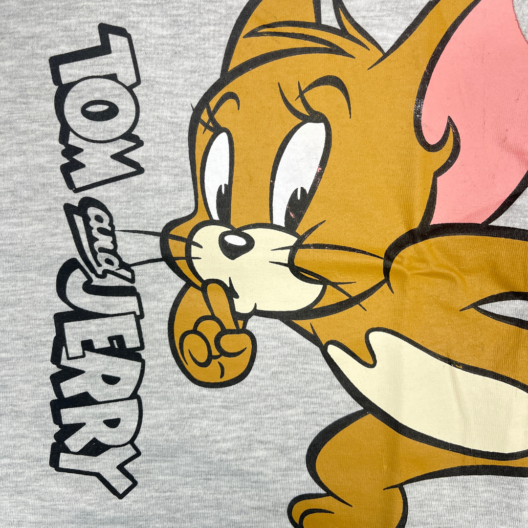 Tom & Jerry Kids’ T-Shirt – Grey Melange