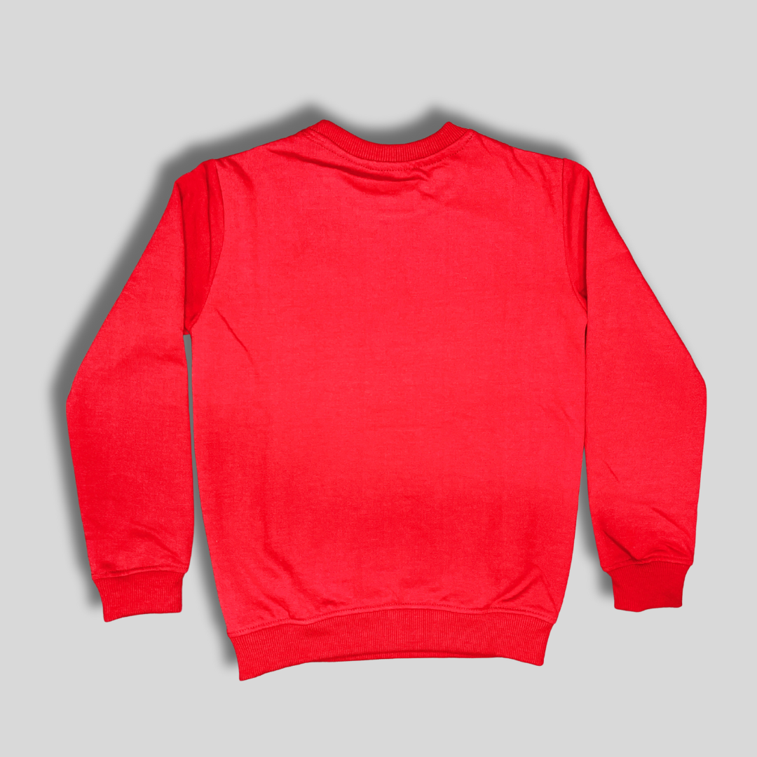 Unisex' Mickey Mouse Sweatshirt – Red | Bold & Trendy