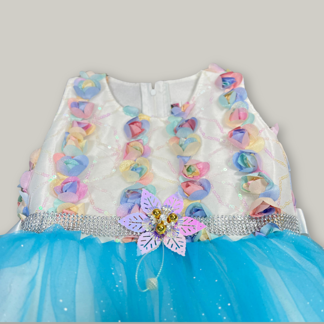 Sleeveless Party Frock