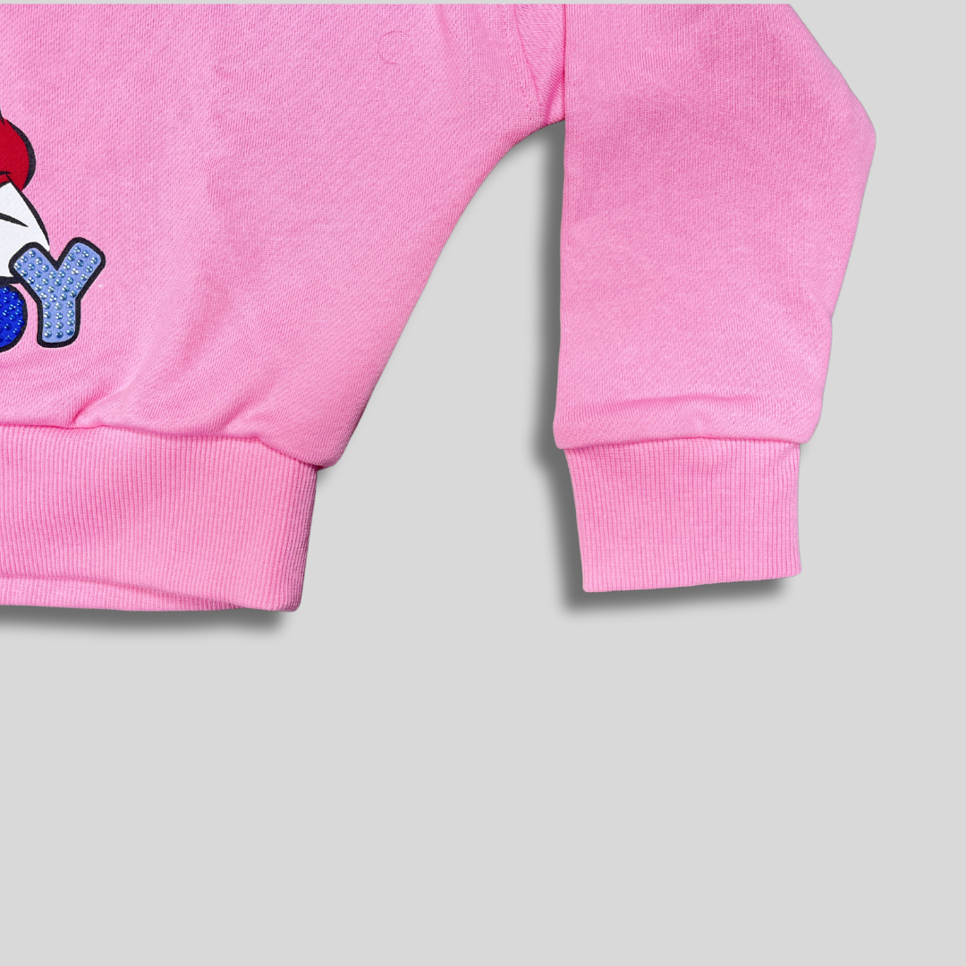 Girls' Daisy Duck Sweatshirt – Pink | Cute & Cozy