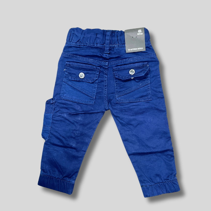 Boys' Royal Blue Cargo Jogger Pants