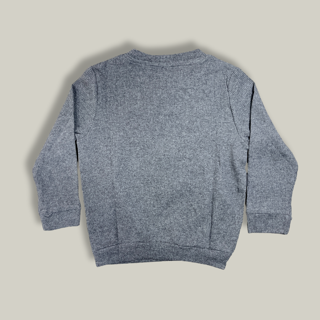 Kids' Basketball Sequin Sweatshirt – Grey