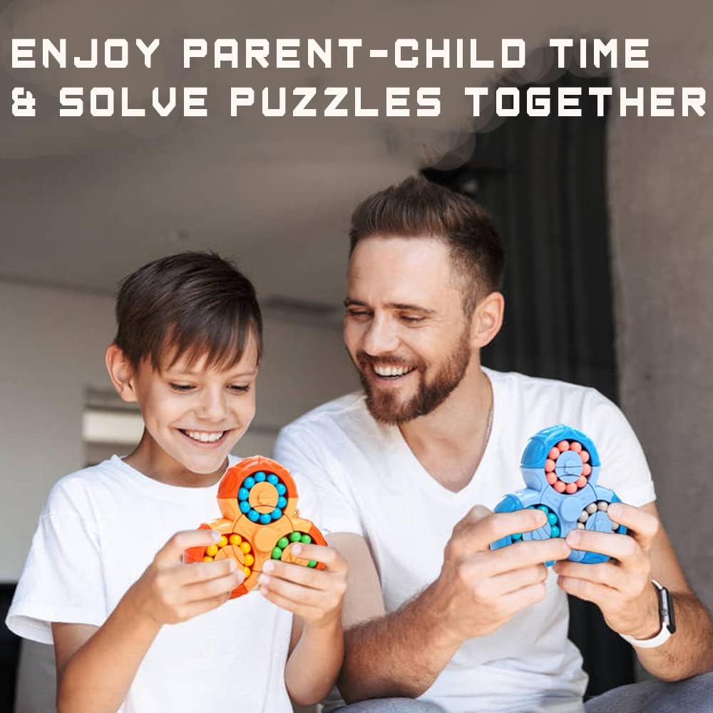 Fidget Puzzle Spinning Toys for Kids