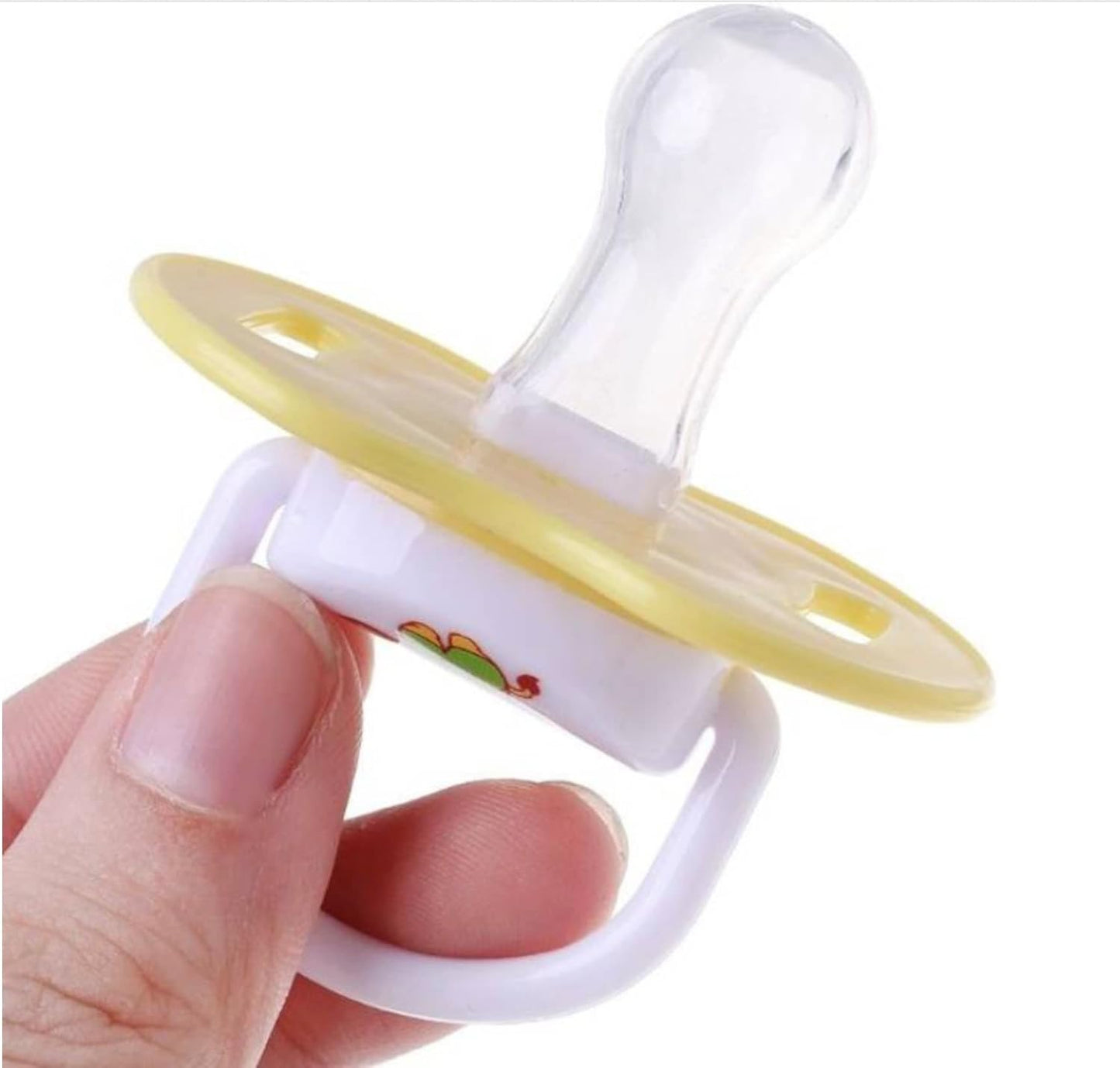 Soother for baby (Silicone, Multicolor, Pack of 2)