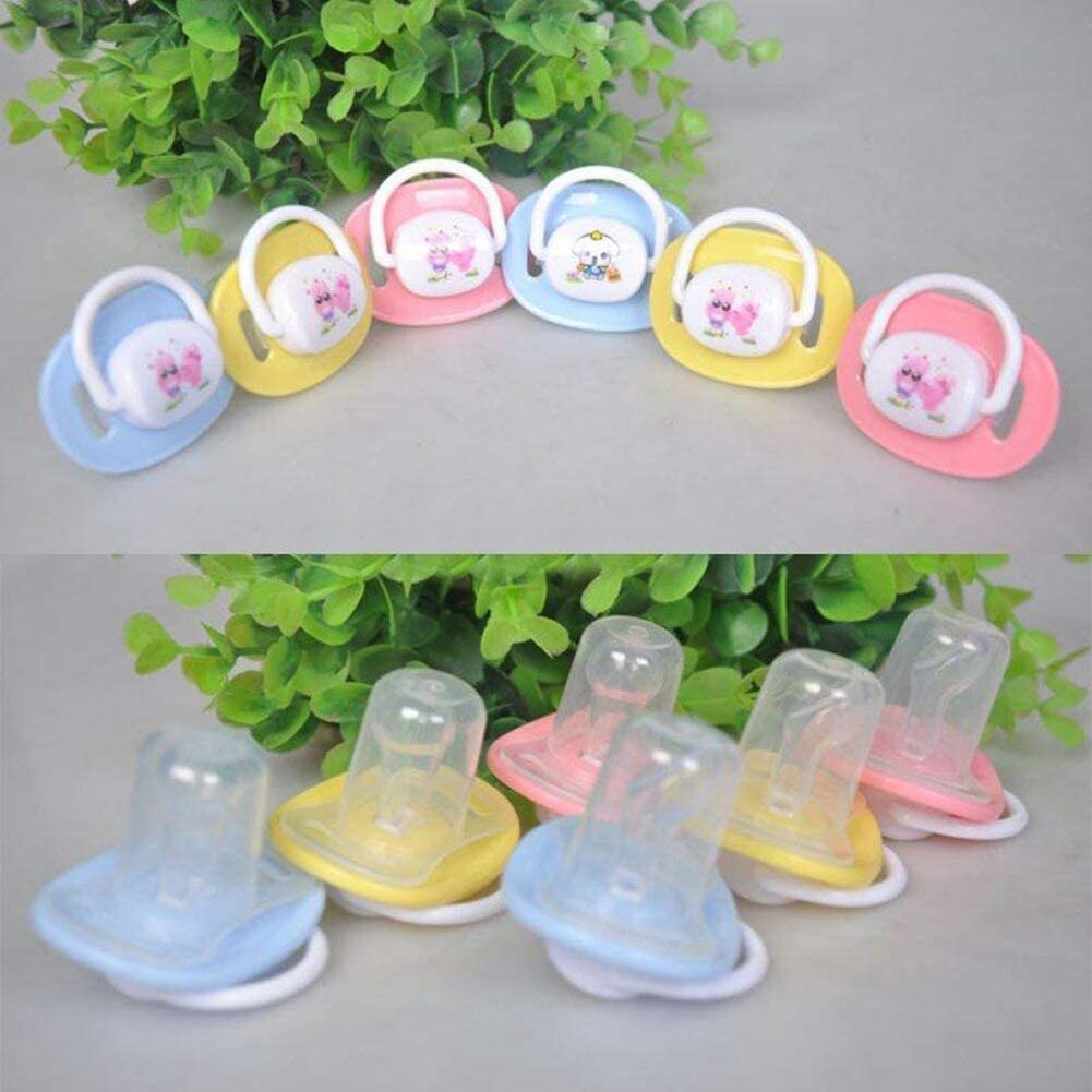 Soother for baby (Silicone, Multicolor, Pack of 2)