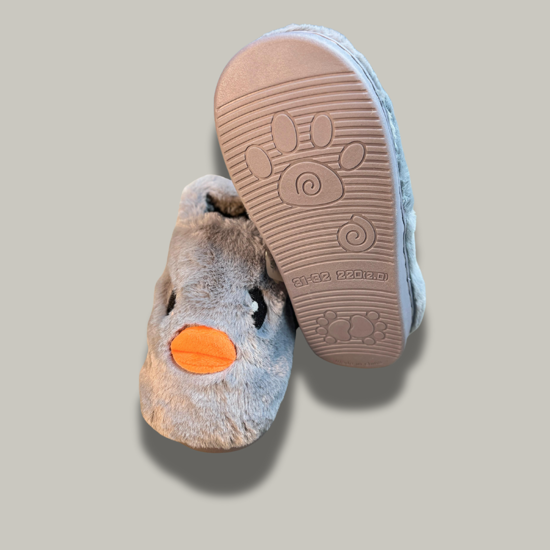 Cute Duck Plush Slippers