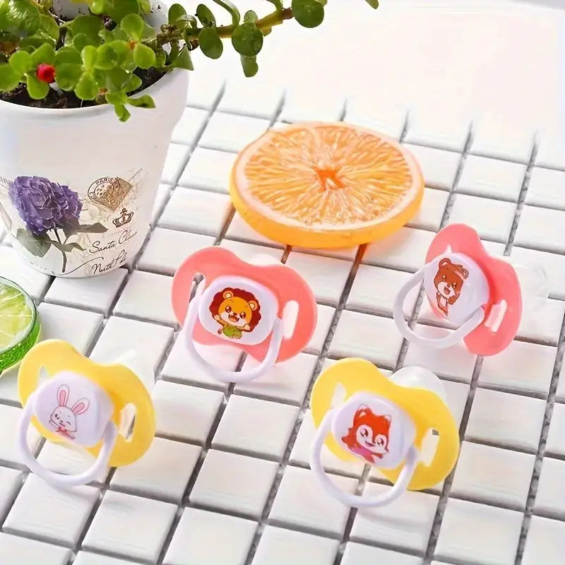Soother for baby (Silicone, Multicolor, Pack of 2)