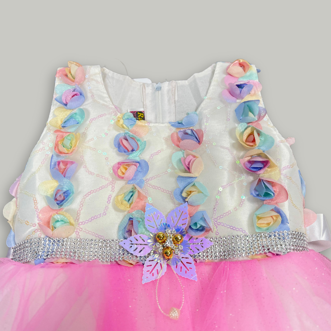 Sleeveless Party Frock