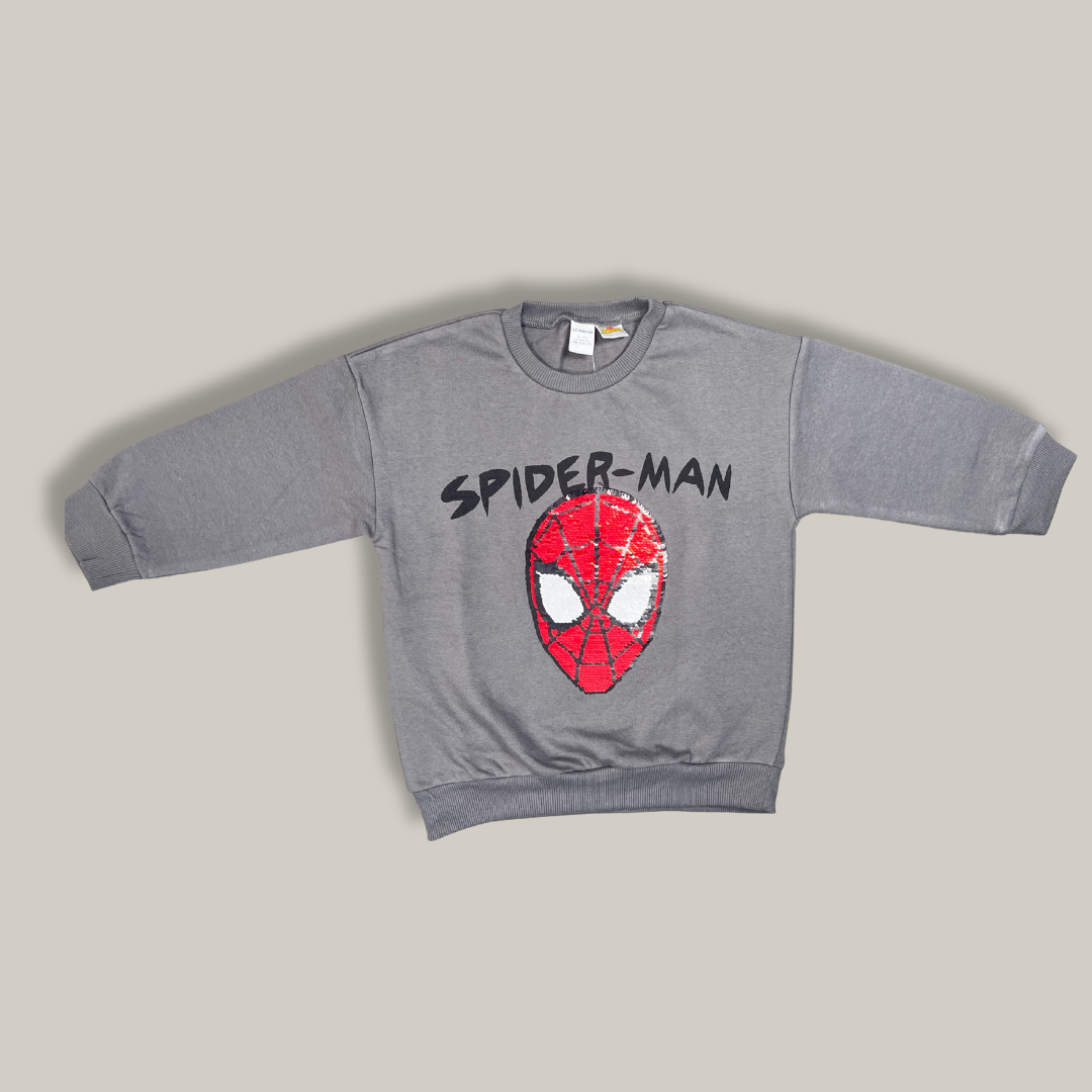 Kids' Spider-Man Sweatshirt – Grey