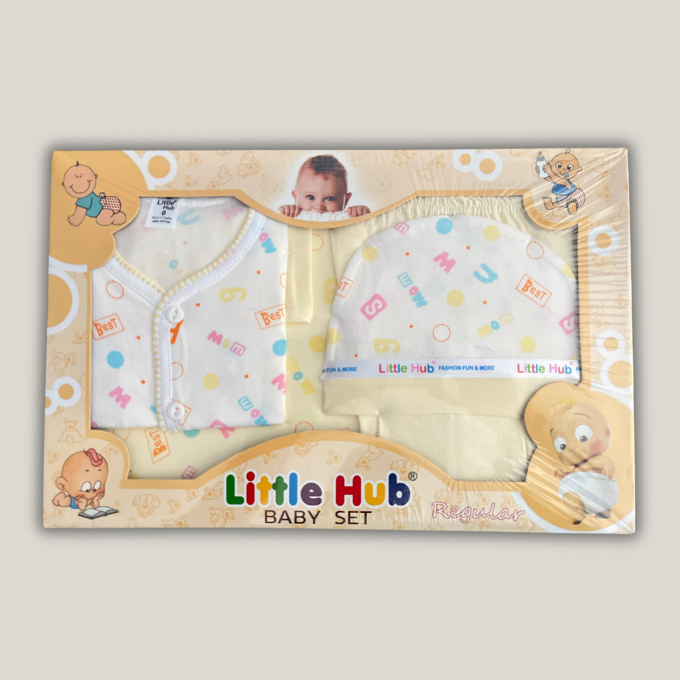 Unisex Baby Gift Set 100% Cotton