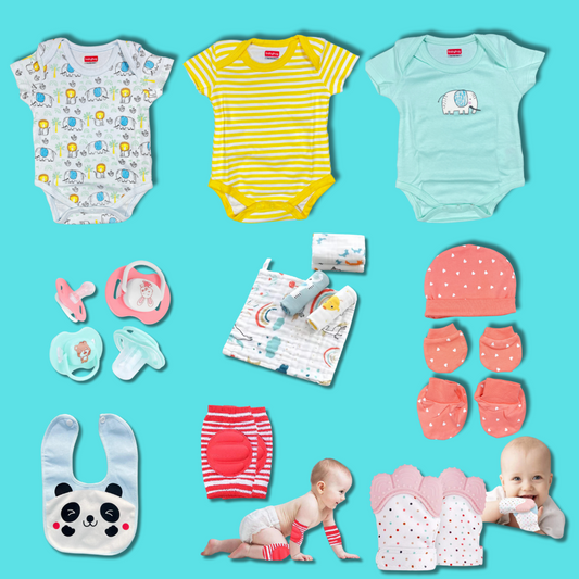 Ultimate Baby Essentials Combo – All-in-One Newborn Starter Pack