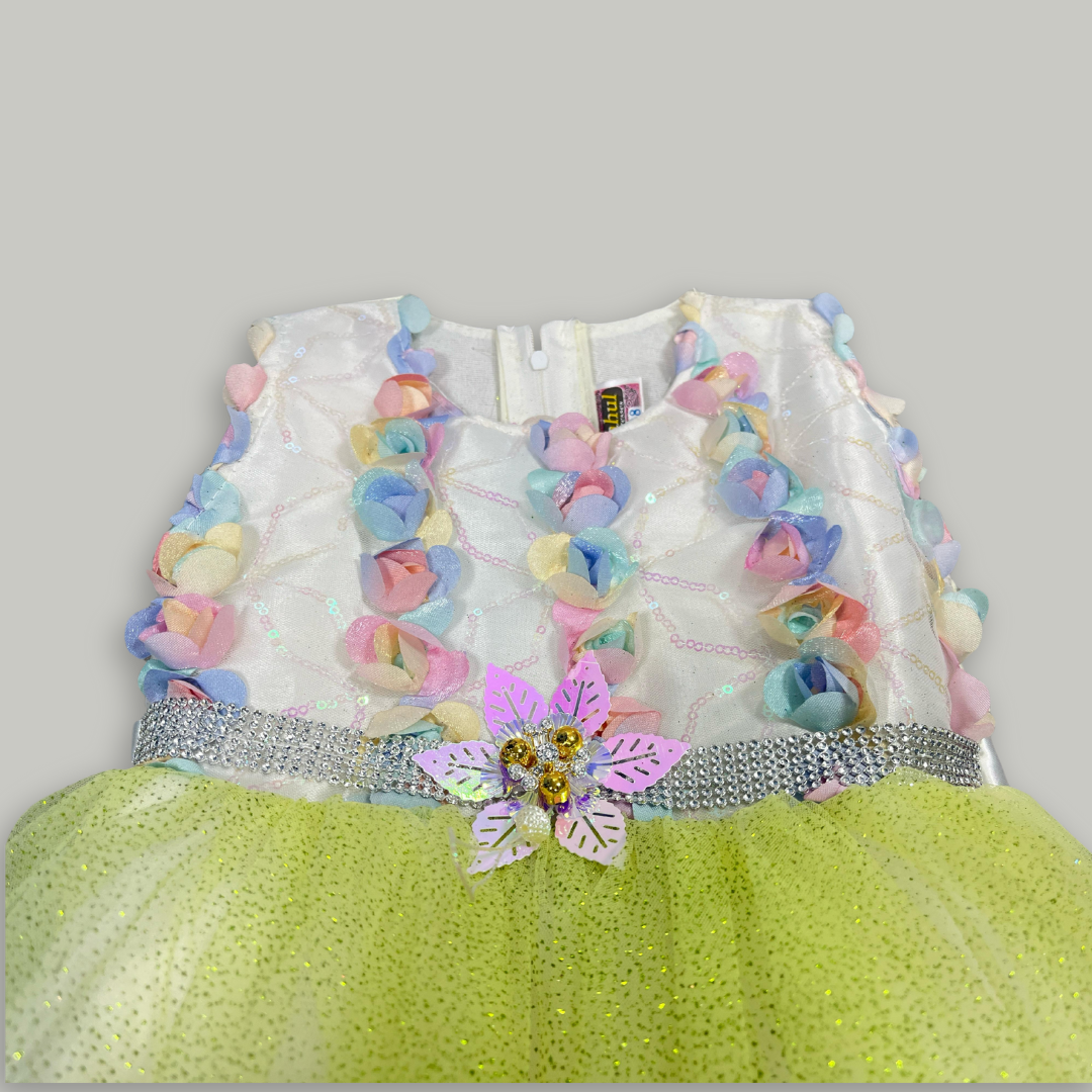 Sleeveless Party Frock