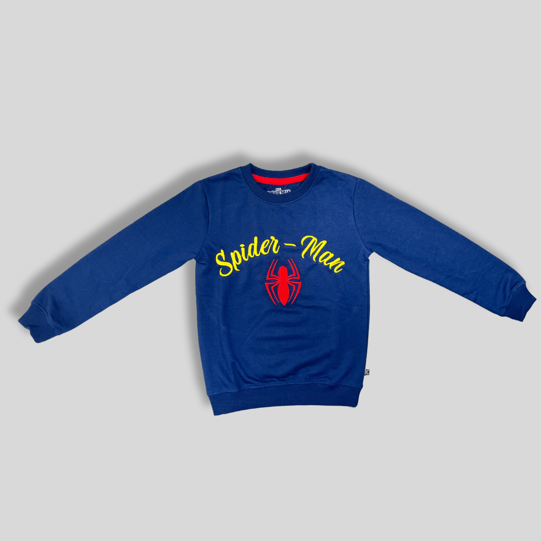Kids' Spider-Man Sweatshirt – Navy Blue