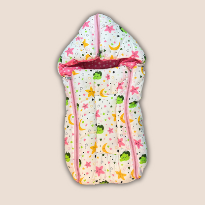 Baby Sleeping Bag and Mattress Bed (100% Cotton)