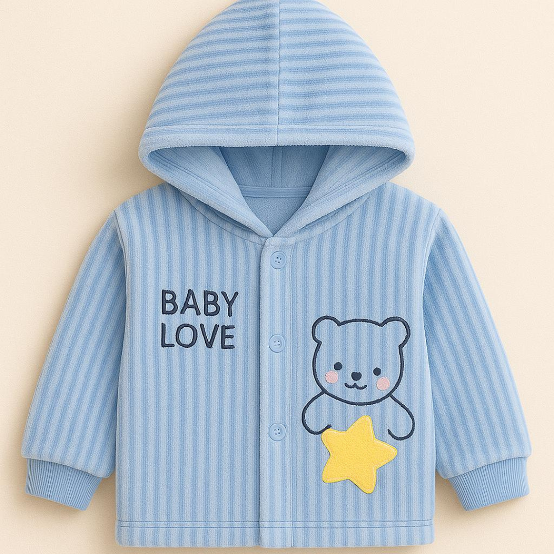 Baby Hoodie Sweatshirt & Trouser Set