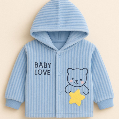 Baby Hoodie Sweatshirt & Trouser Set