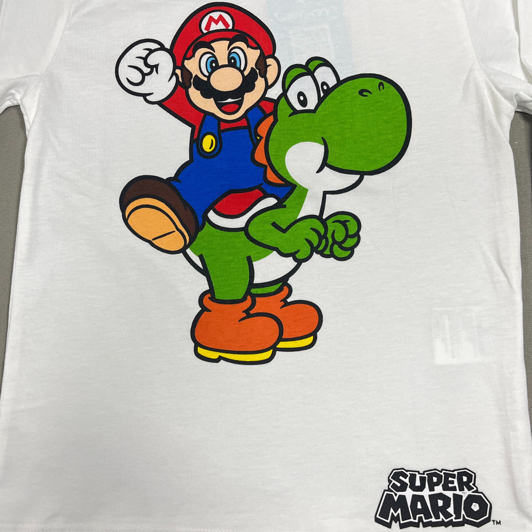 SUPER MARIO Boys Girls Long Sleeve