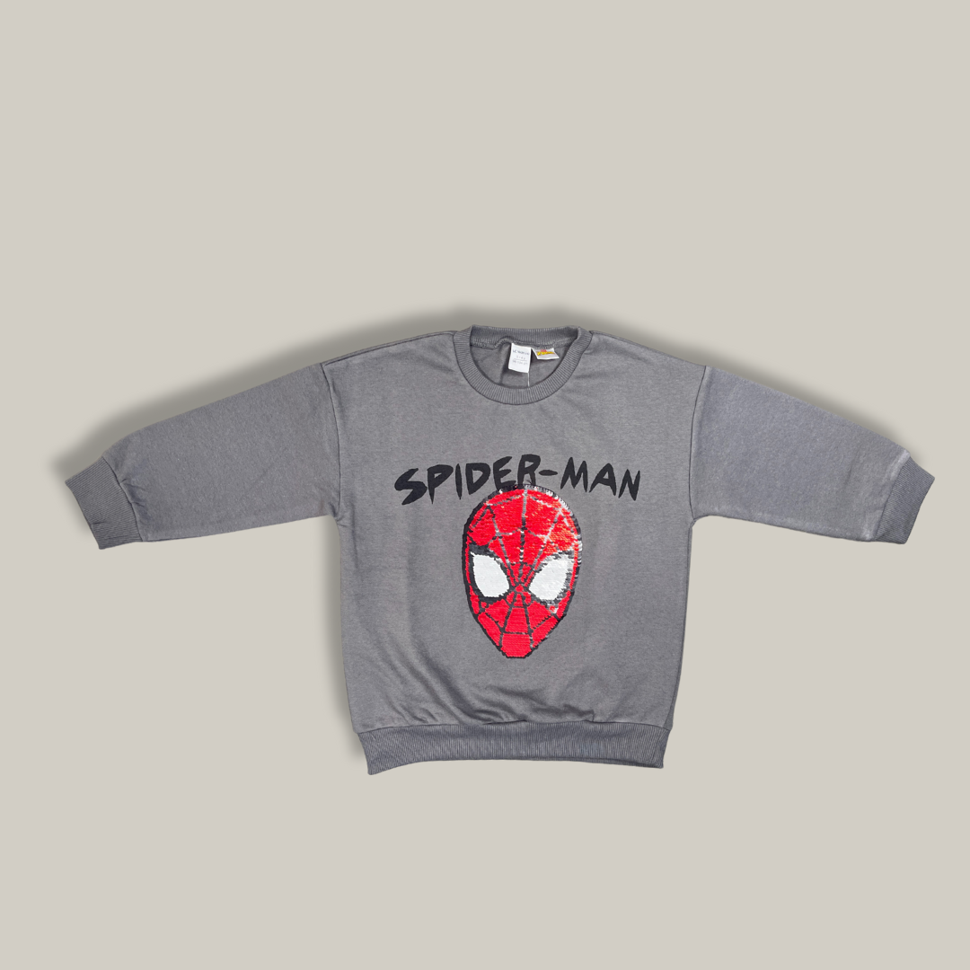 Kids' Spider-Man Sweatshirt – Grey