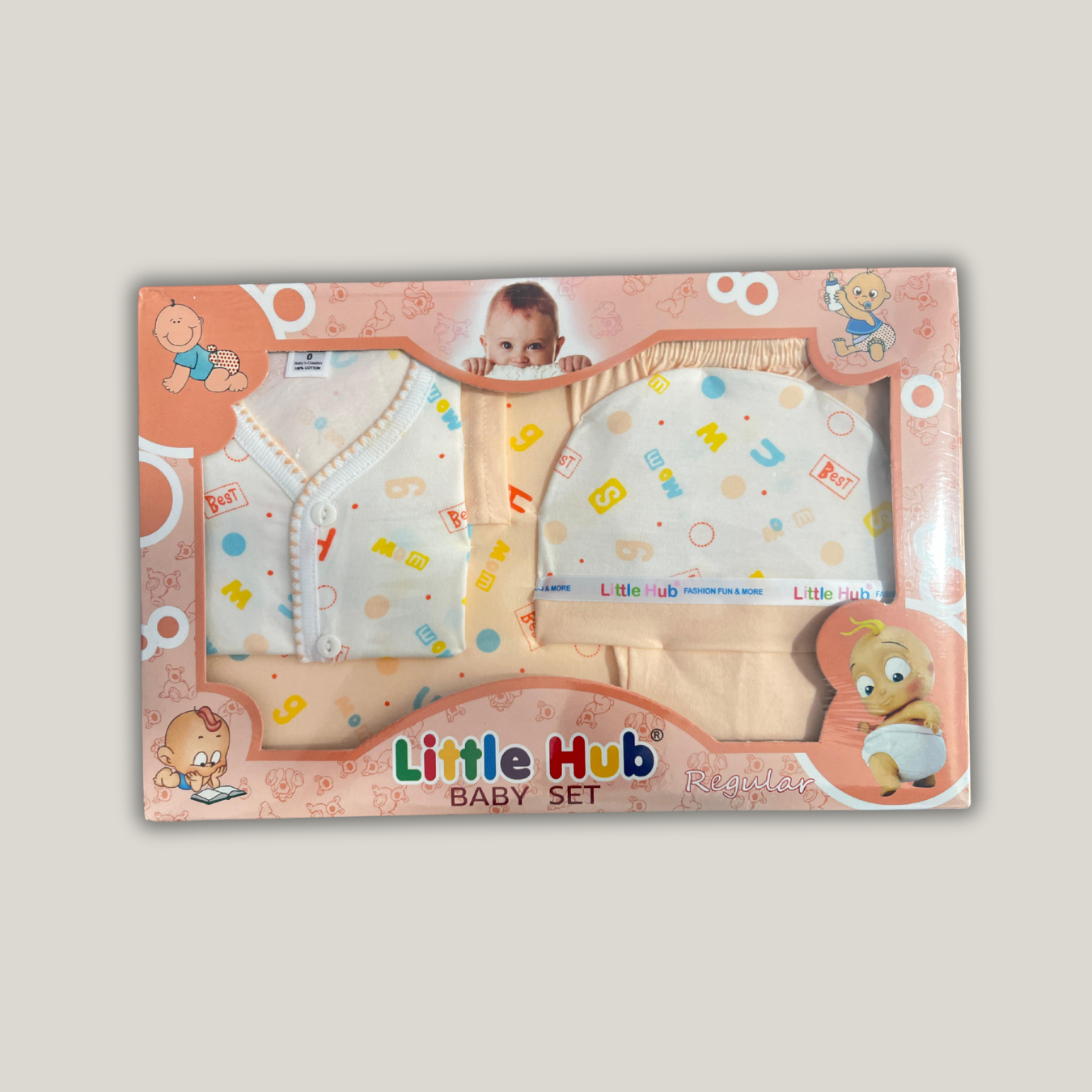 Unisex Baby Gift Set 100% Cotton