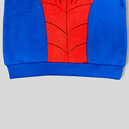 Kids' Spider-Man Costume Sweatshirt - Blue & Red