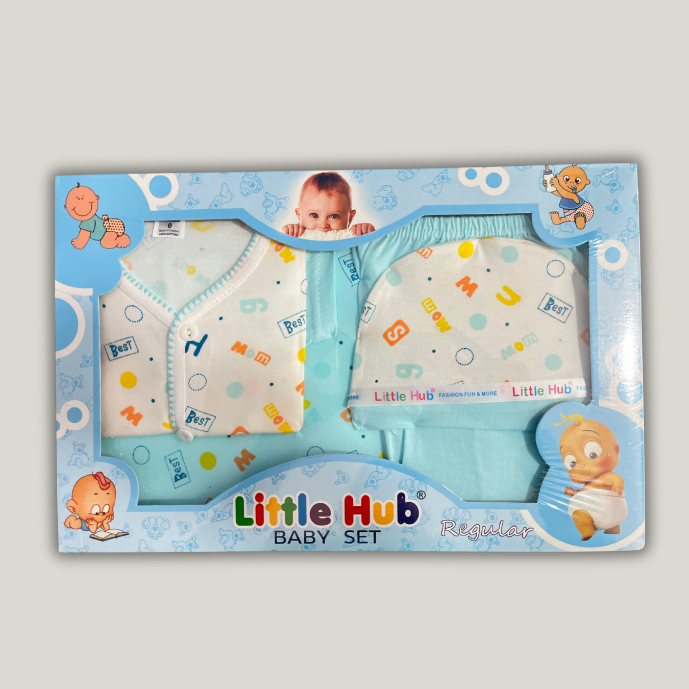 Unisex Baby Gift Set 100% Cotton