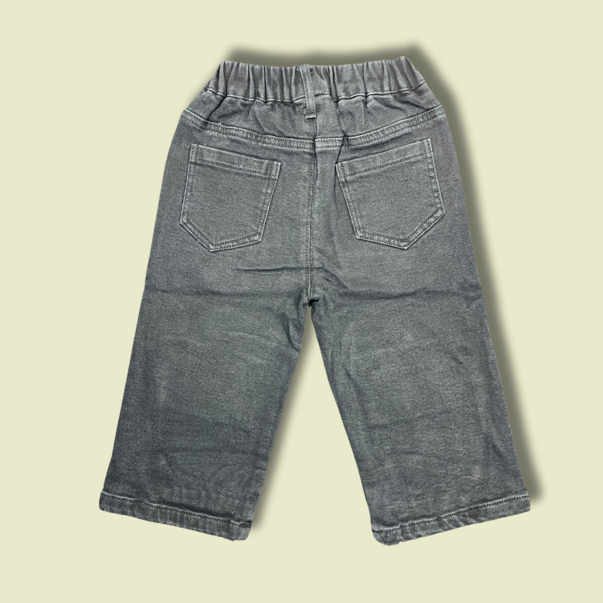Boys' Distressed  Black Denim Jeans