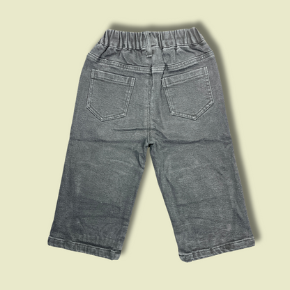 Boys' Distressed  Black Denim Jeans