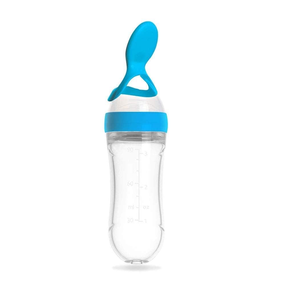 Baby Feeding Bottle with Spoon 90ml (3 Months - 12 Months)