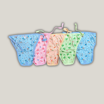 New Born Baby Soft Fabric Nappies(Pack of 5)