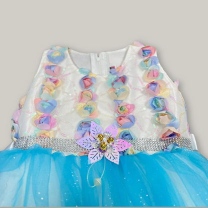 Sleeveless Party Frock
