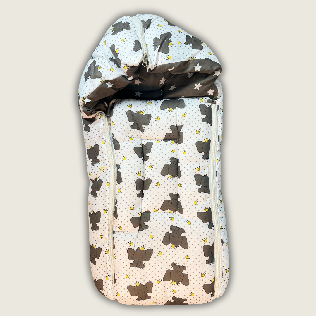 Baby Sleeping Bag and Mattress Bed (100% Cotton)