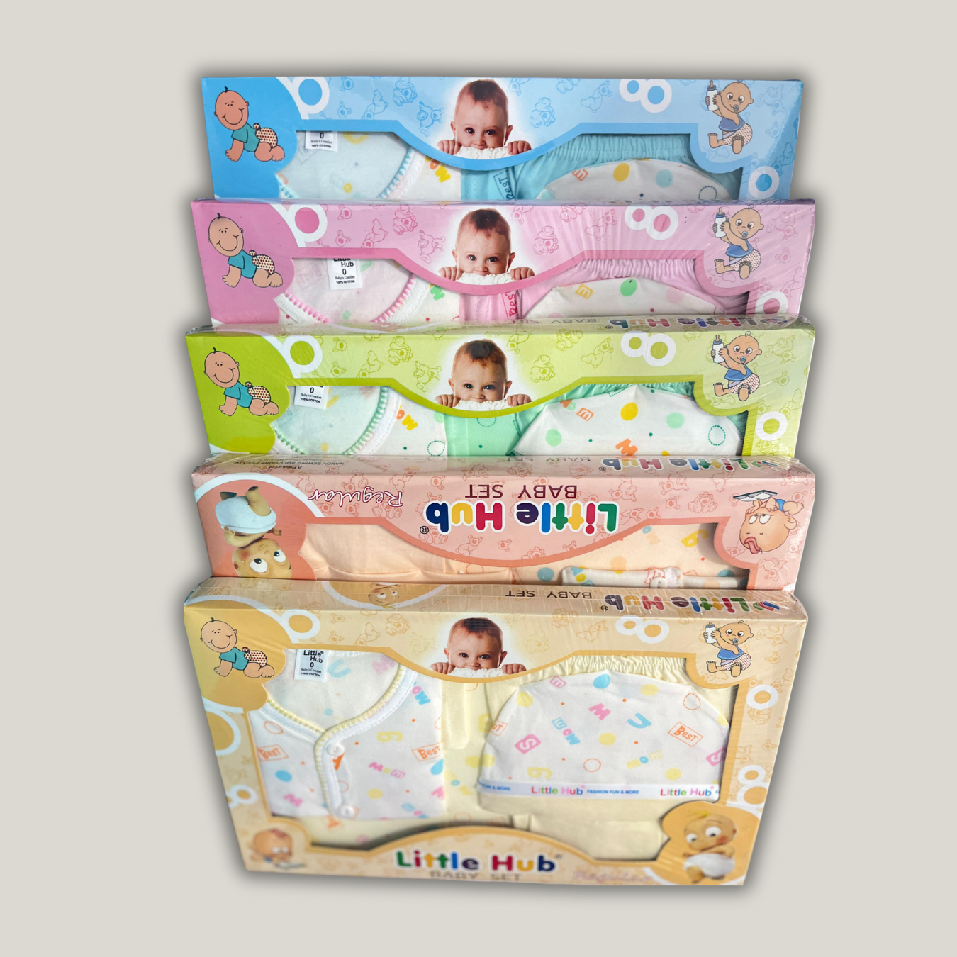 Unisex Baby Gift Set 100% Cotton